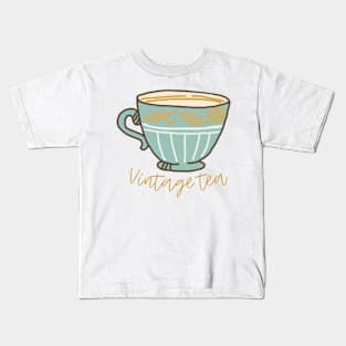 taylor swift, vintage tea, cardigan Kids T-Shirt